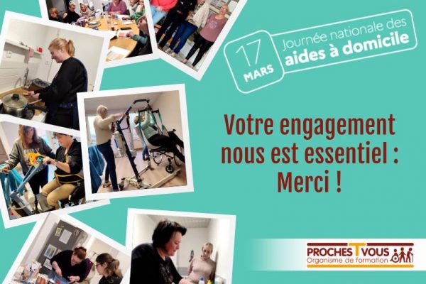 Journée nationale desAides à domicile – Proches T Vous